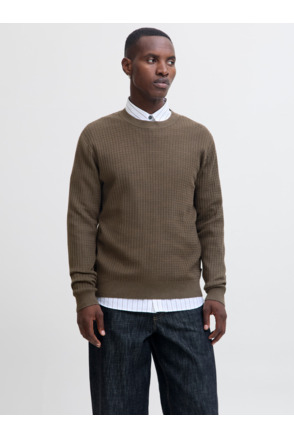 JPRBLUBARKLEY KNIT CREW NECK CH LN