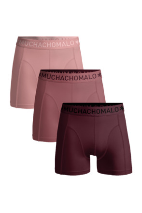 Heren 3-Pack Boxershorts Effen