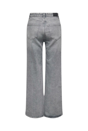 Wide Leg Fit Jeans met hoge taille en brede pasvorm en muntzakje