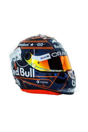 1:2 - Orange Lion Helm 2025 - Max Verstappen - Red Bull Racing