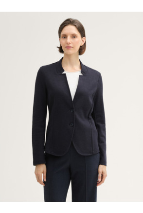 Gemêleerde blazer met pasvorm