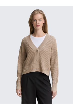 Vest met knoopsluiting