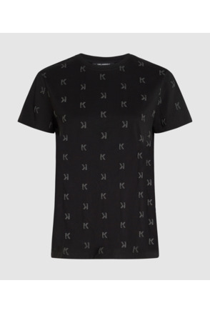 K LOGO AOP T-SHIRT