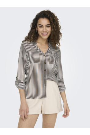 Standard Fit Shirt Collar Long Sleeves (L/S) Overhemd met lange mouwen en standaard pasvorm voor dagelijks gebruik