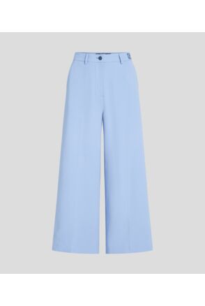 SATIN CREPE CULOTTE PANTS