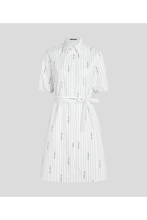 LINE SIGNATURE AOP SHIRT DRESS