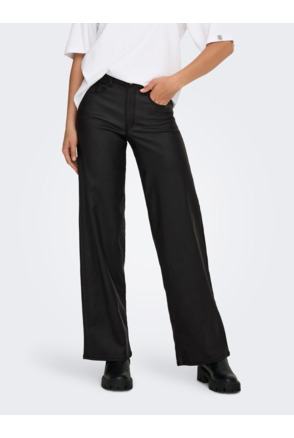 ONLALIDA MW WIDE COATED PANT PNT