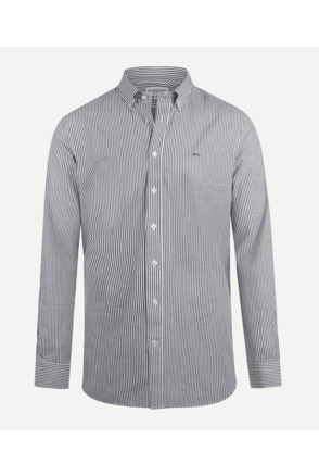 Striped Poplin Shirt