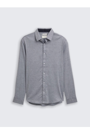 Regular fit overshirt met ruitpatroon