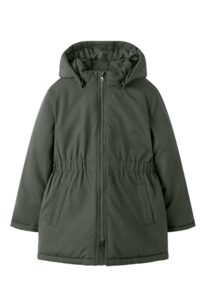 Winterjas Afneembare capuchon Lange mouwen Meisjes