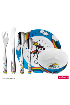 Kids Bestekset 1286059964 Unicorn 6-delig