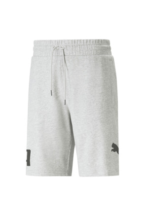 PUMA POWER Shorts 9" TR Light Gray Heat