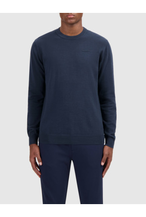 Originele Crewneck Gebreid 100% Katoen Mannen
