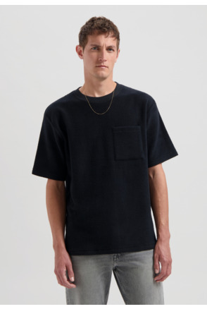 Dstrezzed Heren Towelling T-shirt Kleur DS Collin