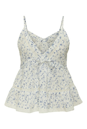 Regular Fit V-Neck Sleeveless (S/L) Regular fit top met V-hals en mouwloos ontwerp voor de zomer