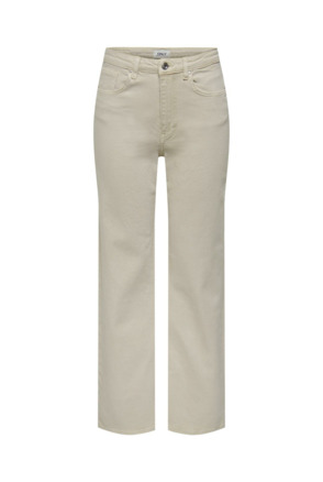 Wide Leg Fit Jeans met hoge taille en brede pasvorm en zakken aan de voorkant
