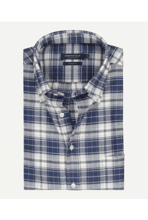 Brushed Twill Check Shirt BD RF