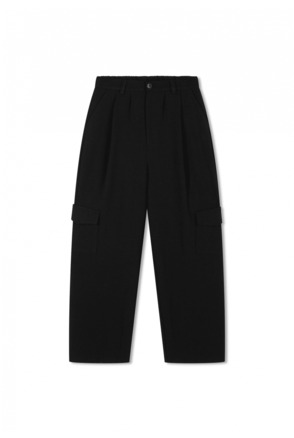 10DAYS Dames crepe cargo broek polyester elastaan
