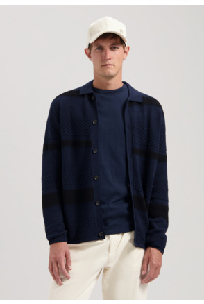 Dstrezzed Heren Gebreide Cardigan DS Davy