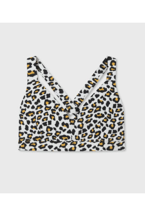 sporty bra leopard