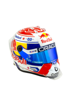 1:2 - 2025 Seizoenshelm - Max Verstappen - Red Bull Racing