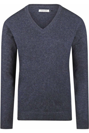 Steppin' Out Damestrui V-hals Lamswol Navy