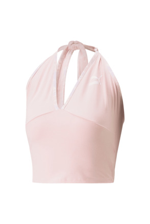 Classics Halterneck Top Chalk Pink