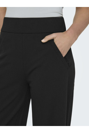 Wide Leg Fit Broek met hoge taille en wijde pijpen