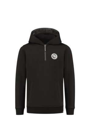 Junior Legacy Badge Half Zip Hoodie