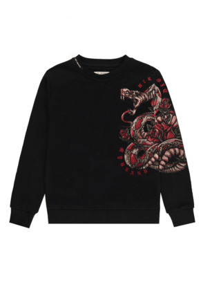 SNAKE ROSES SWEATER