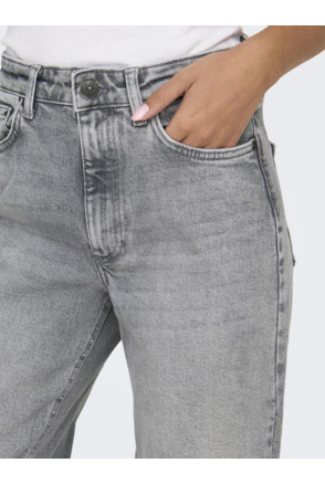 Wide Leg Fit Jeans met hoge taille en brede pasvorm en muntzakje