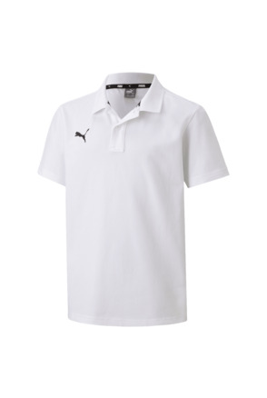 teamGOAL 23 Casuals Polo Jr  Puma White