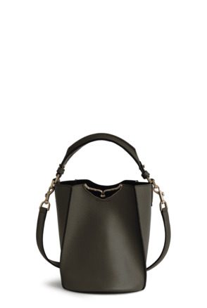 BORDERLINE BUCKET GRAINED LEAT