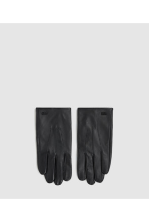 K/PEBBLE LEATHER GLOVES