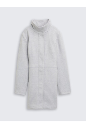 Jas in gemêleerde look