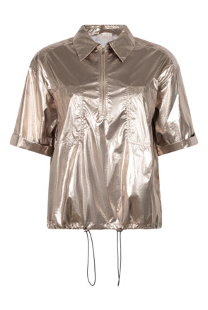 Aaiko Dames Goud Top Polyamide