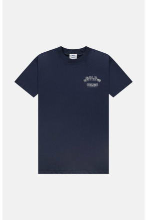 De Lijnen T-shirt Blauw Unisex