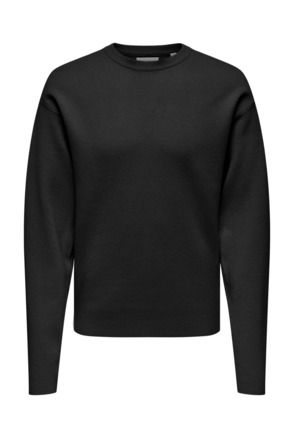 Relaxed Fit Crew Neck Lange Mouwen (L/M) Heren