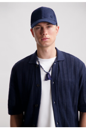 Dstrezzed Heren Denim Accessoires Baseball Cap Blauw