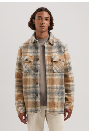 Dstrezzed Heren Geruit Overhemd Teppe