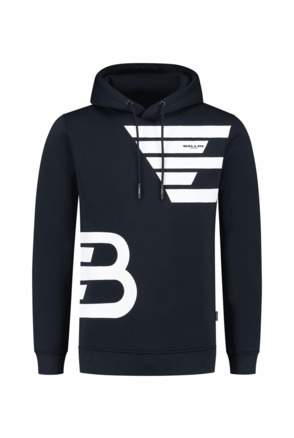 Dubbel Icoon Logo Hoodie Mannen