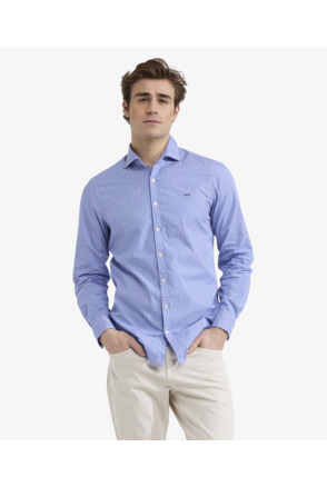 Stripe Shirt 100% Cotton Heren