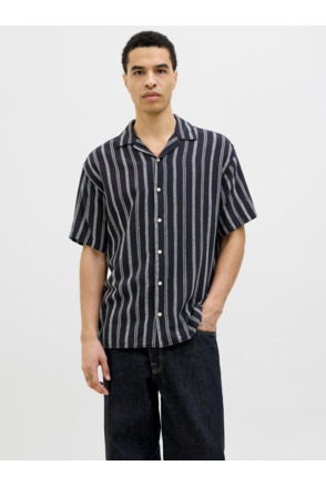 JJEENZO STRIPE RESORT SHIRT SS SN