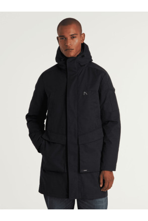 Chasin Heren Warme Jas Zwart Stellar Parka