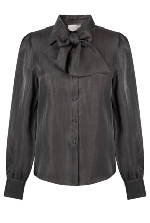 Aaiko Dames Top Steel Grey Rayon Mix