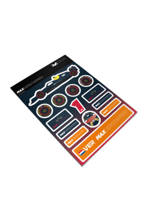 Stickervel - Max Verstappen