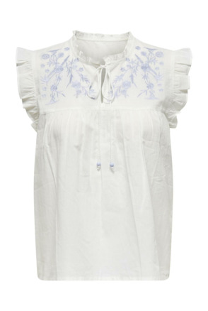 Regular Fit V-Neck Sleeveless (S/L) Mouwloze top met V-hals in normale pasvorm