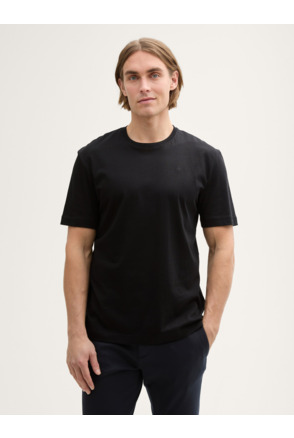 Basic T-shirt met opdruk logo