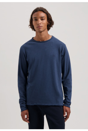 Dstrezzed Heren Lange Mouw Jersey Zwart Newman Crew