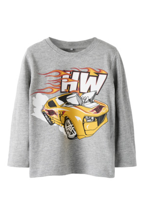 Normale pasvorm ronde hals lange mouwen (L/S) Heren